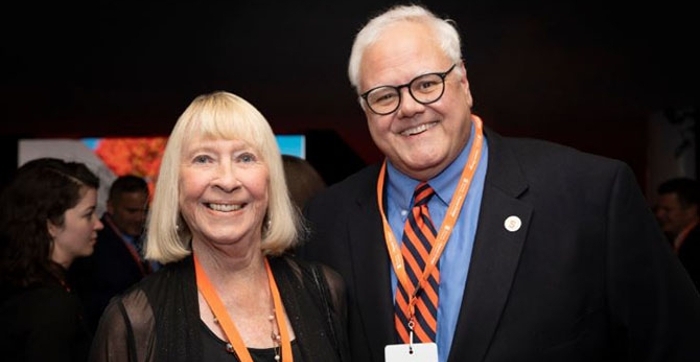 Married couple Marylyn Turner and Chuck Klaus